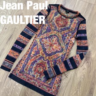 ジャンポールゴルチエ(Jean-Paul GAULTIER)のジャンポール ゴルティエ ゴルチエ ヴィンテージ　 パワーネット　カットソー(カットソー(長袖/七分))