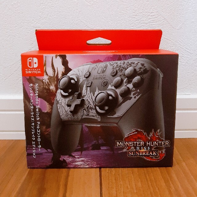 モンハンNintendo Switch Proコントローラー　モンスターハンターライ