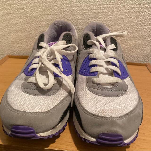 NIKE(ナイキ)のNIKE AIR MAX 90 HYPERGRAPE/PARTICLE GREY メンズの靴/シューズ(スニーカー)の商品写真