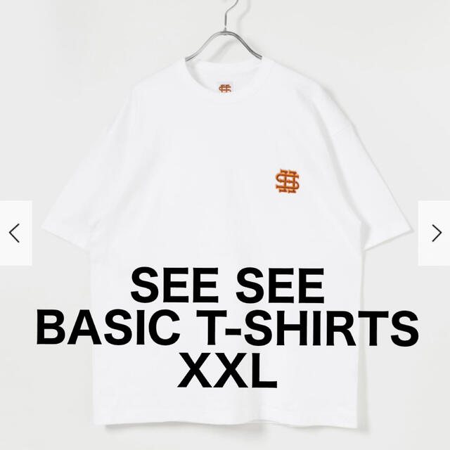 1LDK SELECT(ワンエルディーケーセレクト)のSEE SEE　BASIC T-SHIRTS XXL ennoy SEESEE メンズのトップス(Tシャツ/カットソー(半袖/袖なし))の商品写真