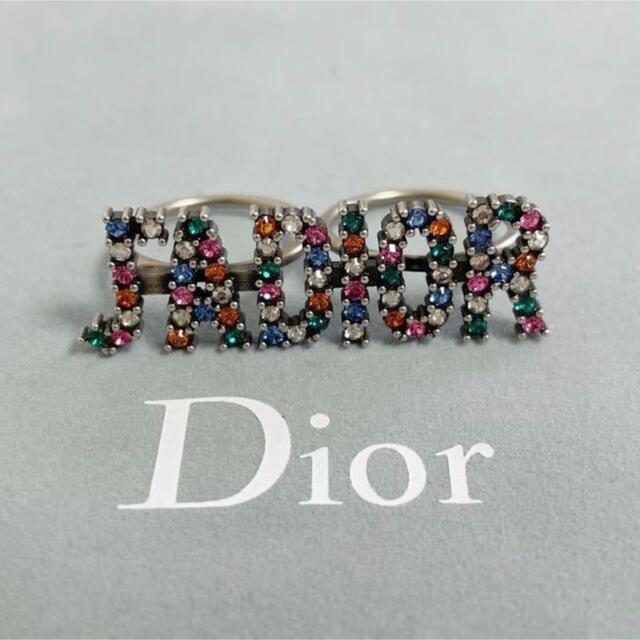 Dior ディオール J'ADIOR 指輪 ロゴ リング ラインストーン パーティを ...