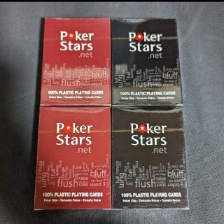 Pokerstarsトランプ 新品未開封(トランプ/UNO)