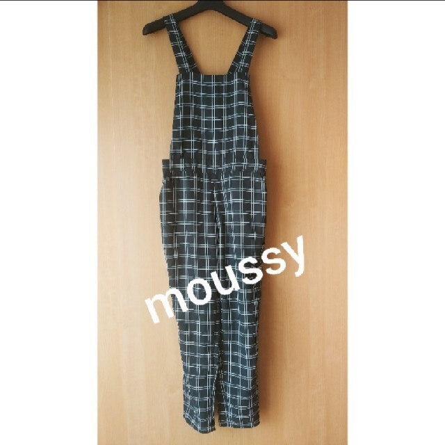 moussy(マウジー)のmoussy★さらさらデザインサロペット レディースのパンツ(サロペット/オーバーオール)の商品写真