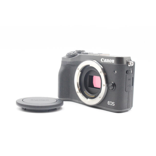 Canon(キヤノン)の傷擦れなしの極上美品❤️Canon EOS M6❤️iPhone転送OK❤️SD スマホ/家電/カメラのカメラ(ミラーレス一眼)の商品写真