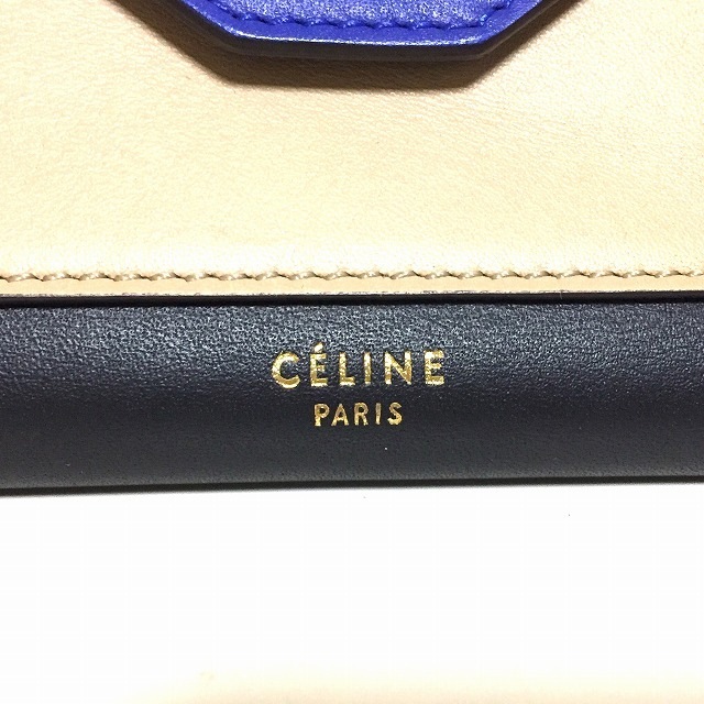 celine(セリーヌ)のCELINE(セリーヌ) 3つ折り財布 レザー レディースのファッション小物(財布)の商品写真