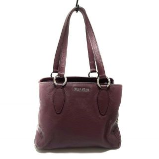 ミュウミュウ トートバッグ(レディース)の通販 1,000点以上 | miumiuの ...
