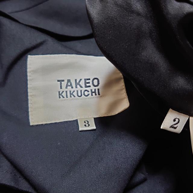 TAKEO KIKUCHI(タケオキクチ)のタケオキクチ シングルスーツ メンズ - 黒 メンズのスーツ(セットアップ)の商品写真