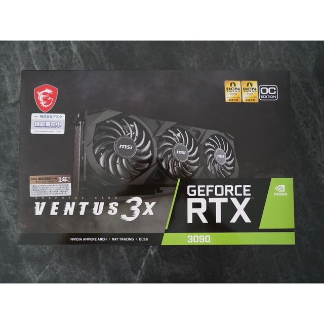 税込・送料無料】 【極美品】MSI G RTX3090 V OCの通販