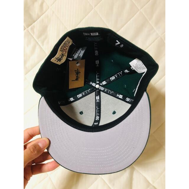 NEW ERA - STUSSYコラボ NEWERA 59fifty 5/8 ステューシーの通販 NEW ERA - STUSSYコラボ NEWERA 59fifty 5/8 ステューシーの通販