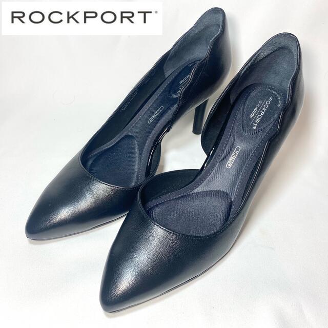 Rockport ロックポート　インサイドオープンパンプス　ブラック　23cm