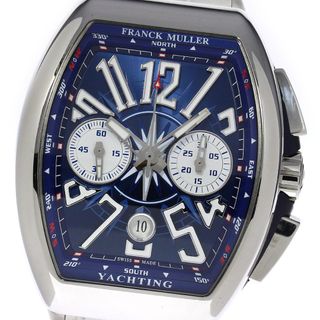 フランクミュラー(FRANCK MULLER)の★箱・保証書付き【FRANCK MULLER】フランクミュラー ヴァンガード デイト V45CCDT 自動巻き メンズ_694115 【232】【ev15】(腕時計(アナログ))