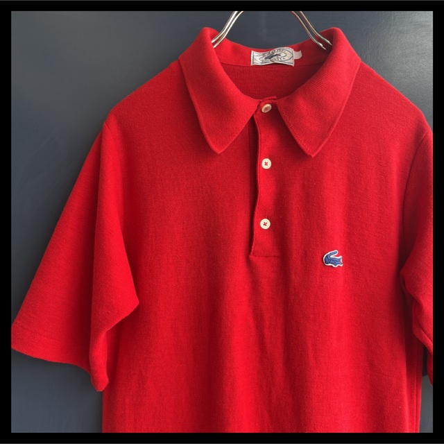 LACOSTE 【激レア】80's IZOD LACOSTE ラコステ ポロシャツ あいみょん