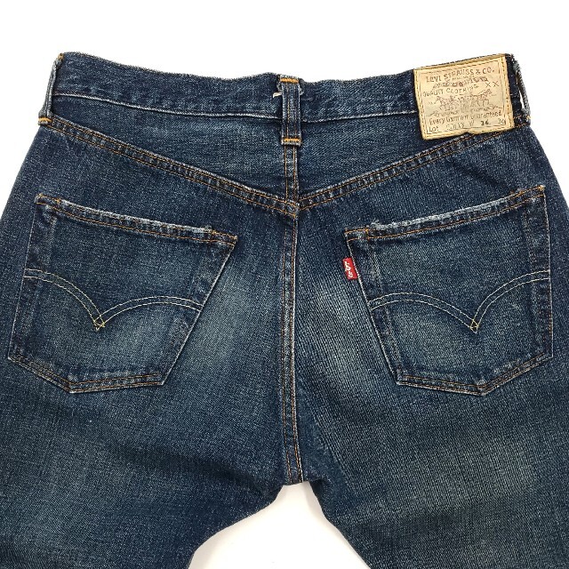 古着市場JARKETバレンシア製555◆Levi's 501XX◆W34大きめビンテージ復刻 369