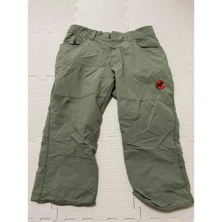 マムート(Mammut)のクライミングパンツ　Lサイズ　七分丈(ショートパンツ)