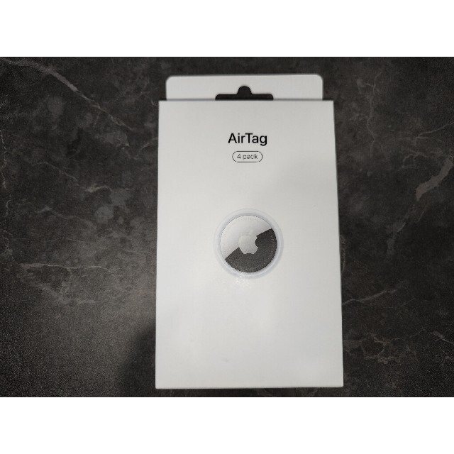 【新品未使用】Apple AirTag 4パックスマホ/家電/カメラ