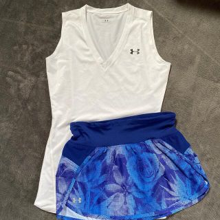 アンダーアーマー(UNDER ARMOUR)のUNDER ARMOUR スポーツ上下セット美品(トレーニング用品)