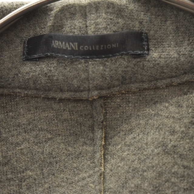 ARMANI COLLEZIONI(アルマーニ コレツィオーニ)のARMANI COLLEZIONI アルマーニ コレツィオーニ ショールカラー ウールベスト グレー メンズのトップス(ベスト)の商品写真