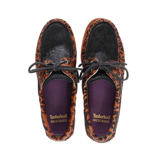 wackomaria timberland レオパード柄 ボートシューズ 茶29 wackomaria timberland レオパード柄 ボートシューズ 茶29