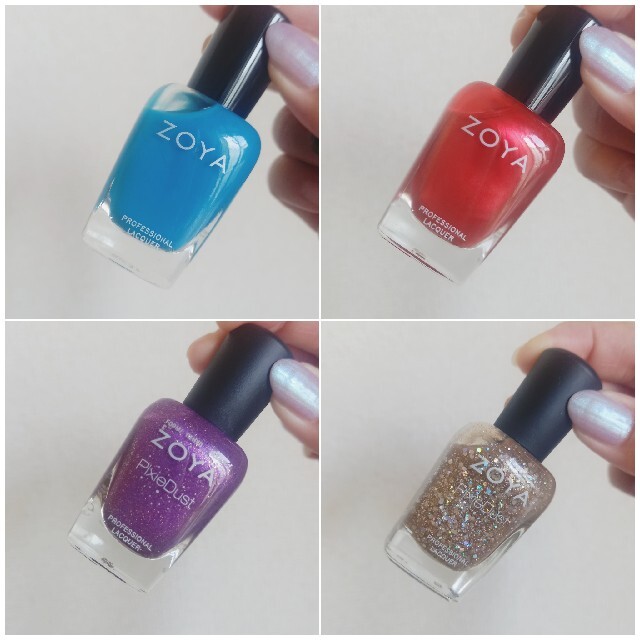 Zoya ネイル カラー　4本セット コスメ/美容のネイル(ネイル用品)の商品写真