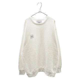 ダブルタップス(W)taps)のWTAPS ダブルタップス 20AW HOME BASE CREW NECK クルーネック スウェット トレーナー ホワイト 201ATDT-CSM20(スウェット)