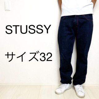 ステューシー(STUSSY)のSTUSSY ステューシー デニムパンツ ジーンズ 日本製 サイズ32 刺繍(デニム/ジーンズ)