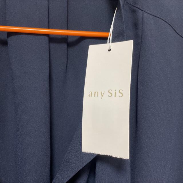 anySiS(エニィスィス)の新品　エニィスィスノースリーブブラウス レディースのトップス(シャツ/ブラウス(半袖/袖なし))の商品写真