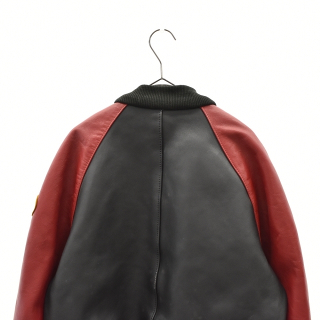 高品質国産】 VANSON - VANSON バンソン ロゴワッペン付ジップアップ