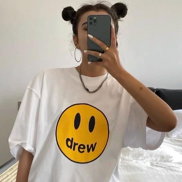 drew house secret crewneck mジャスティン着用