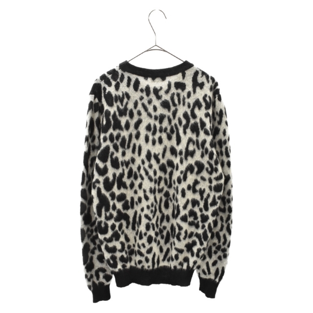 SAINT LAURENT PARIS サンローランパリ 15AW Leopard Mohair Knit 459938 Y1UC1 レオパードモヘアニットプルオーバーセーター 1