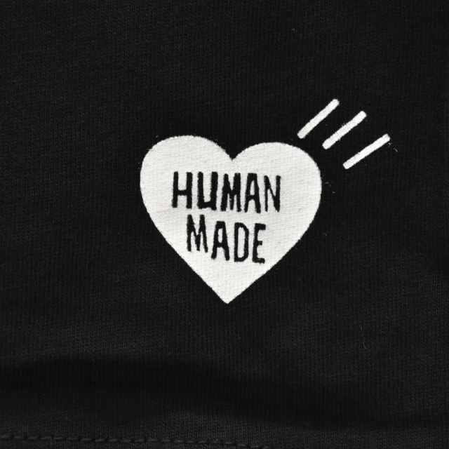 HUMAN MADE ハートロゴ Yシャツ-