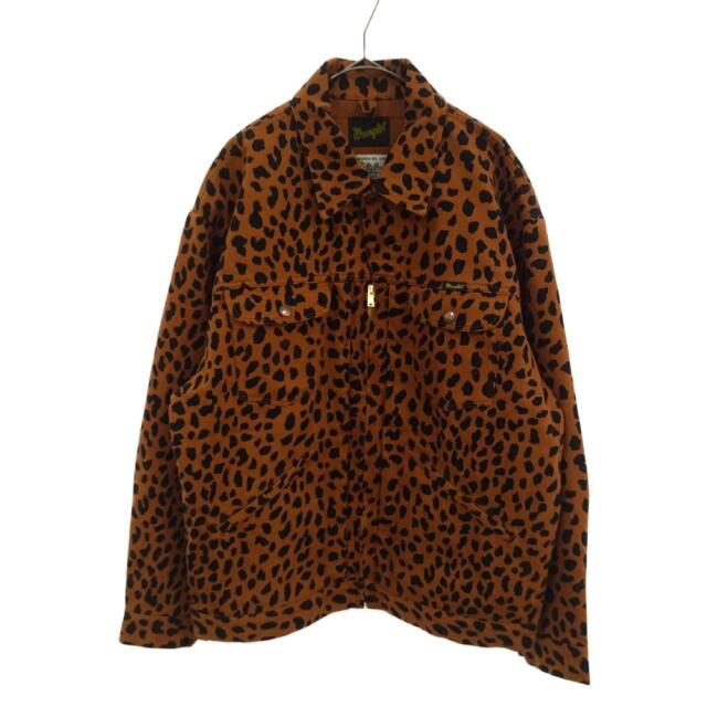 WACKO MARIA ワコマリア 22SS LEOPARD TRUCKER JACKET レオパードトラックジャケット 22SS-WMO-WG02 ブラウン