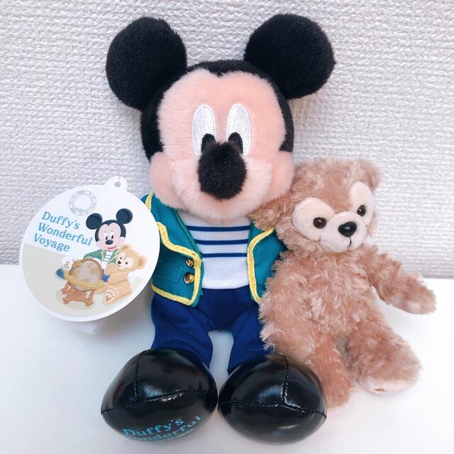 ダッフィー♡ミッキー♡ワンダフルヴォヤッジ♡ぬいぐるみバッジ