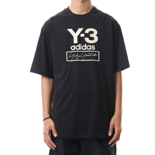 Y-3(ワイスリー)の【絶版品レア物】Y3 Y-3 スタッグロゴティシャツ メンズのトップス(Tシャツ/カットソー(半袖/袖なし))の商品写真