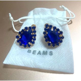 ビームス(BEAMS)のBEAMS イヤリング ブルー(イヤリング)