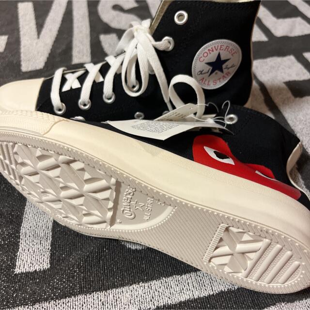 COMME des GARCONS(コムデギャルソン)のPLAY COMME des GARCONS × Converse レディースの靴/シューズ(スニーカー)の商品写真