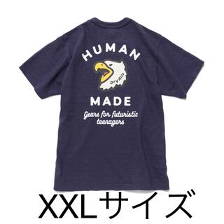 ヒューマンメイド(HUMAN MADE)のHUMAN MADE  POCKET T-SHIRT #1 ネイビー XXL(Tシャツ/カットソー(半袖/袖なし))