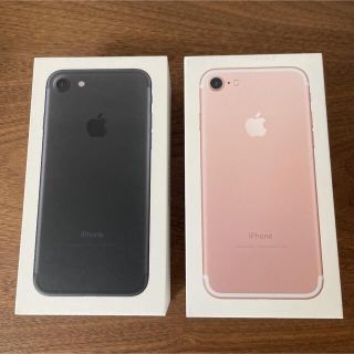 アイフォーン(iPhone)のiPhone7 箱2個　箱のみ本体は付属しません！(その他)