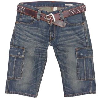 リーバイス505 W31 カーゴパンツ ハーフパンツ デニム メンズHH8348