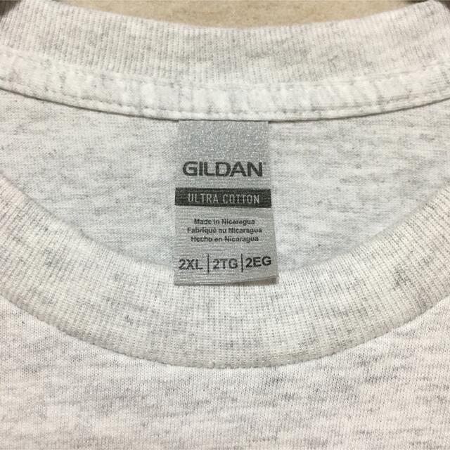 新品 GILDAN ギルダン 半袖Tシャツ アッシュグレー 2XL