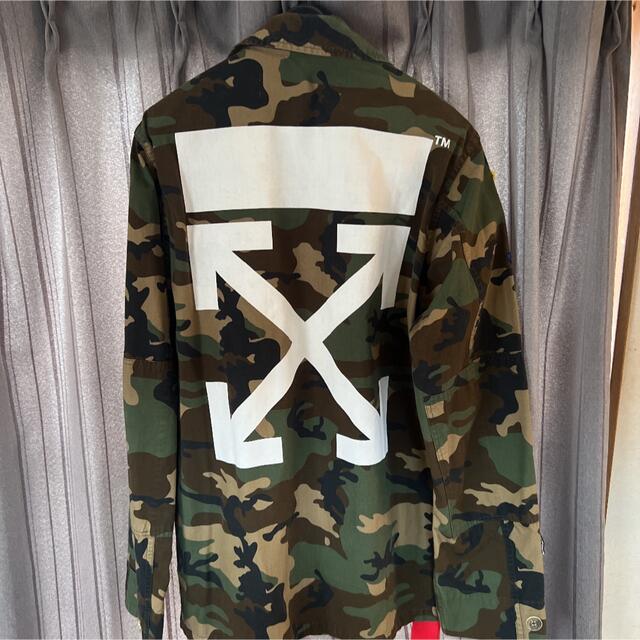 OFF-WHITE(オフホワイト)のOFF WHITE Archive Field Jacket カモフラ メンズのジャケット/アウター(ミリタリージャケット)の商品写真