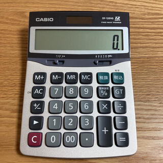 カシオ(CASIO)のCASIO 電卓　DF-120VG(オフィス用品一般)