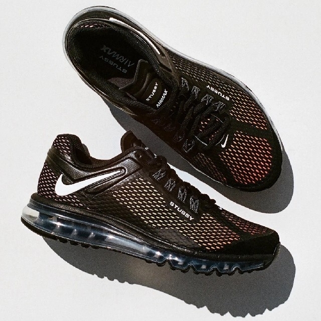 STUSSY(ステューシー)のSTÜSSY & NIKE AIR MAX 2013  black US10 メンズの靴/シューズ(スニーカー)の商品写真