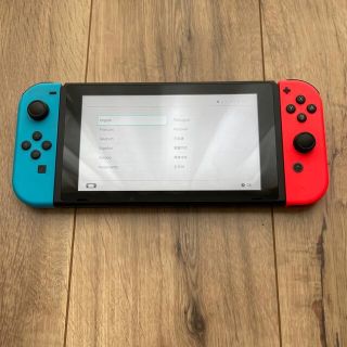 ニンテンドースイッチ(Nintendo Switch)の美品★Nintendo Switch バッテリー強化版★(家庭用ゲーム機本体)