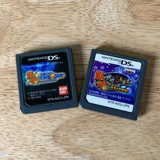 ニンテンドーDS(ニンテンドーDS)の銀魂 DS ソフト 2セット(携帯用ゲームソフト)