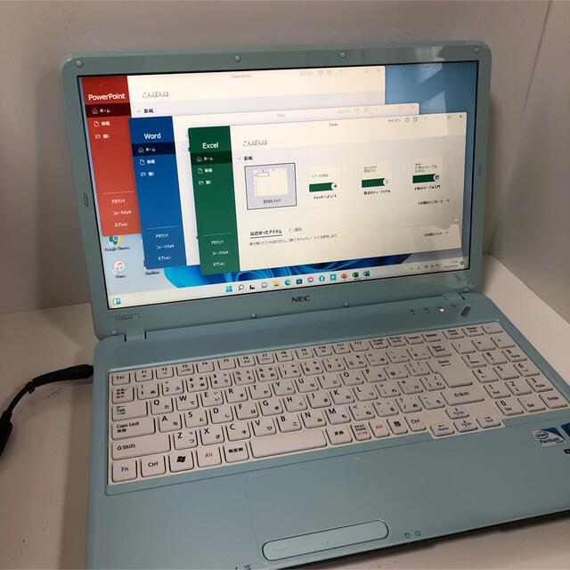 NECノートパソコンpentium Windows11オフィス付き