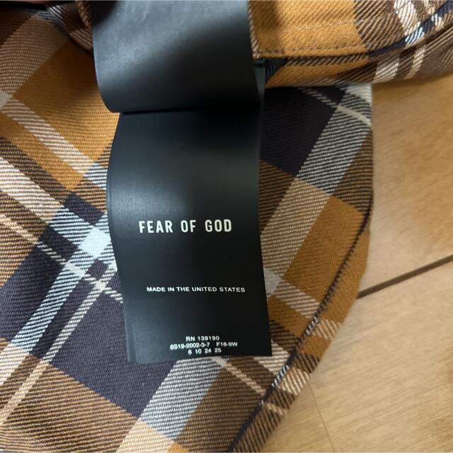 FEAR OF GOD 6th COLLECTION フランネルチェックシャツ