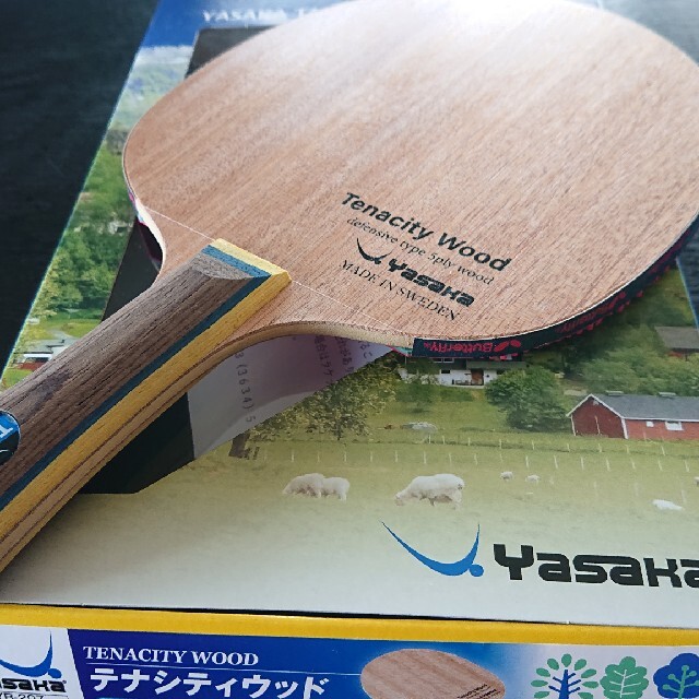 Yasaka(ヤサカ)の卓球ラケット YASAKA 「テナシティウッド」 スポーツ/アウトドアのスポーツ/アウトドア その他(卓球)の商品写真