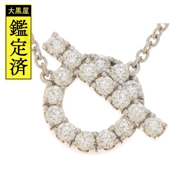 HERMES - HERMES エルメス ペンダント フィネス ネックレス ダイヤモンド【473】