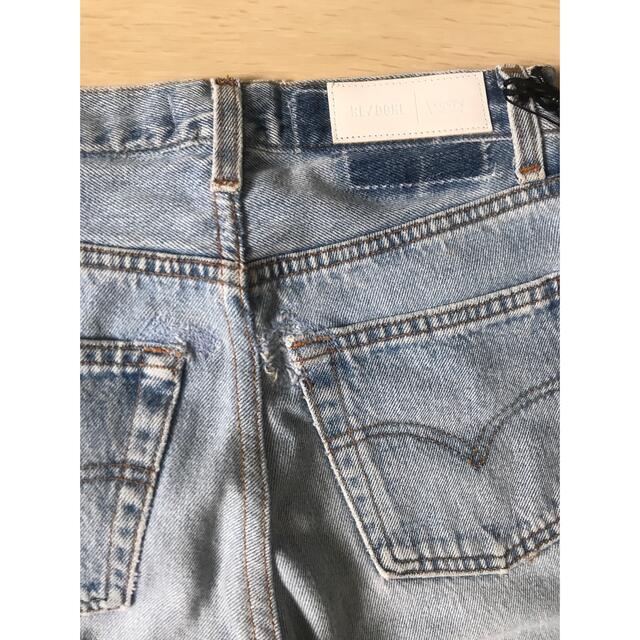 Ron Herman(ロンハーマン)の新品未使用 RE/DONE×Levi's リダン×リーバイス リメイクデニム レディースのパンツ(デニム/ジーンズ)の商品写真