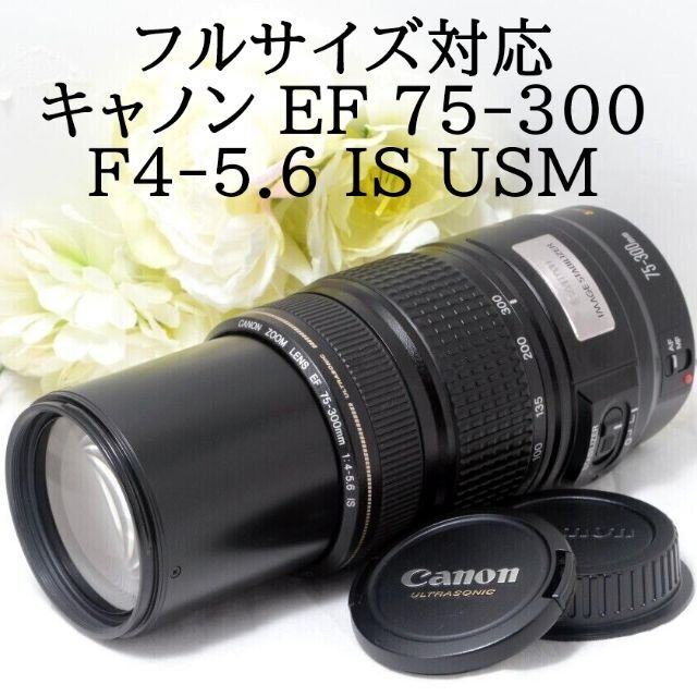 ★フルサイズ対応★Canon キャノン EF 75-300mm IS USM